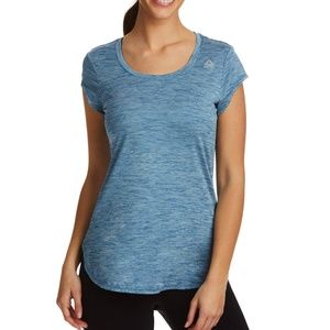 REEBOK Women's Tee Shirt Blue Heather